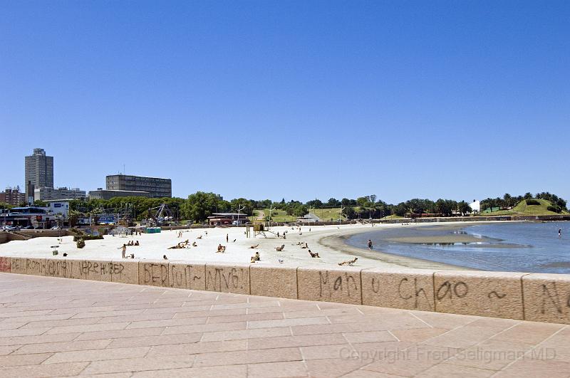 20071206_102617  D2X 4200x2800.jpg - Beautiful beaches of Montevideo, Uraguay (Note graffiti)